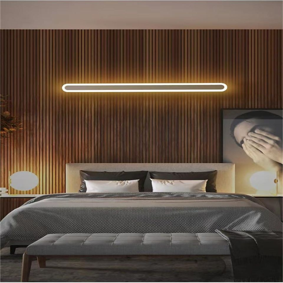Lightinthebox Lampada da Parete Lunga Minimalista, Lampada da Parete Moderna a LED da 40 cm/60 cm, Lampada da Parete per Soggiorno, Camera da Letto, Comodino, Lampada da Parete per Interni in del 2025 a $42.99 –P2