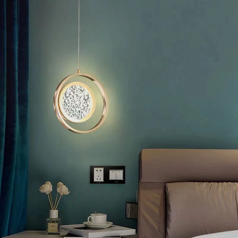 23cm led přívěsek světlo ostrov světelný kruh design kulatý design geometrické tvary přívěsek lehký kov umělecký styl vintage styl moderní styl umělecký moderní 85-265v 2025 - $135.99 –P9