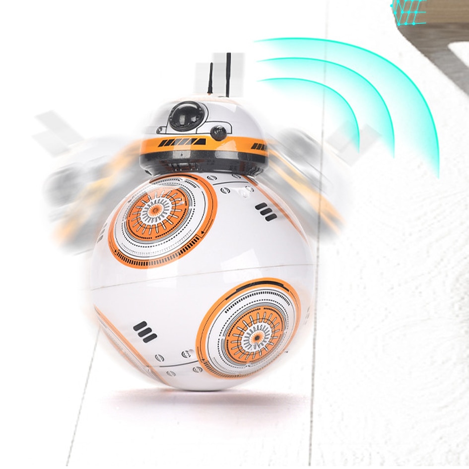 bb-8 כדור rc רובוט bb8 דמות פעולה bb 8 droid רובוט 2.4 גרם שלט רחוק רובוט אינטליגנטי bb8 דגם צעצוע לילד מתנה 2025 - $98.99 –P3