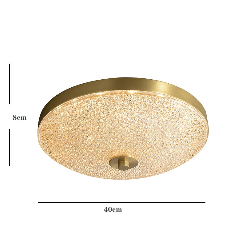 2026年 40cm アイランドデザイン シーリングライト 銅 真鍮 モダン 220-240v  コレクション – $331.19 –P4