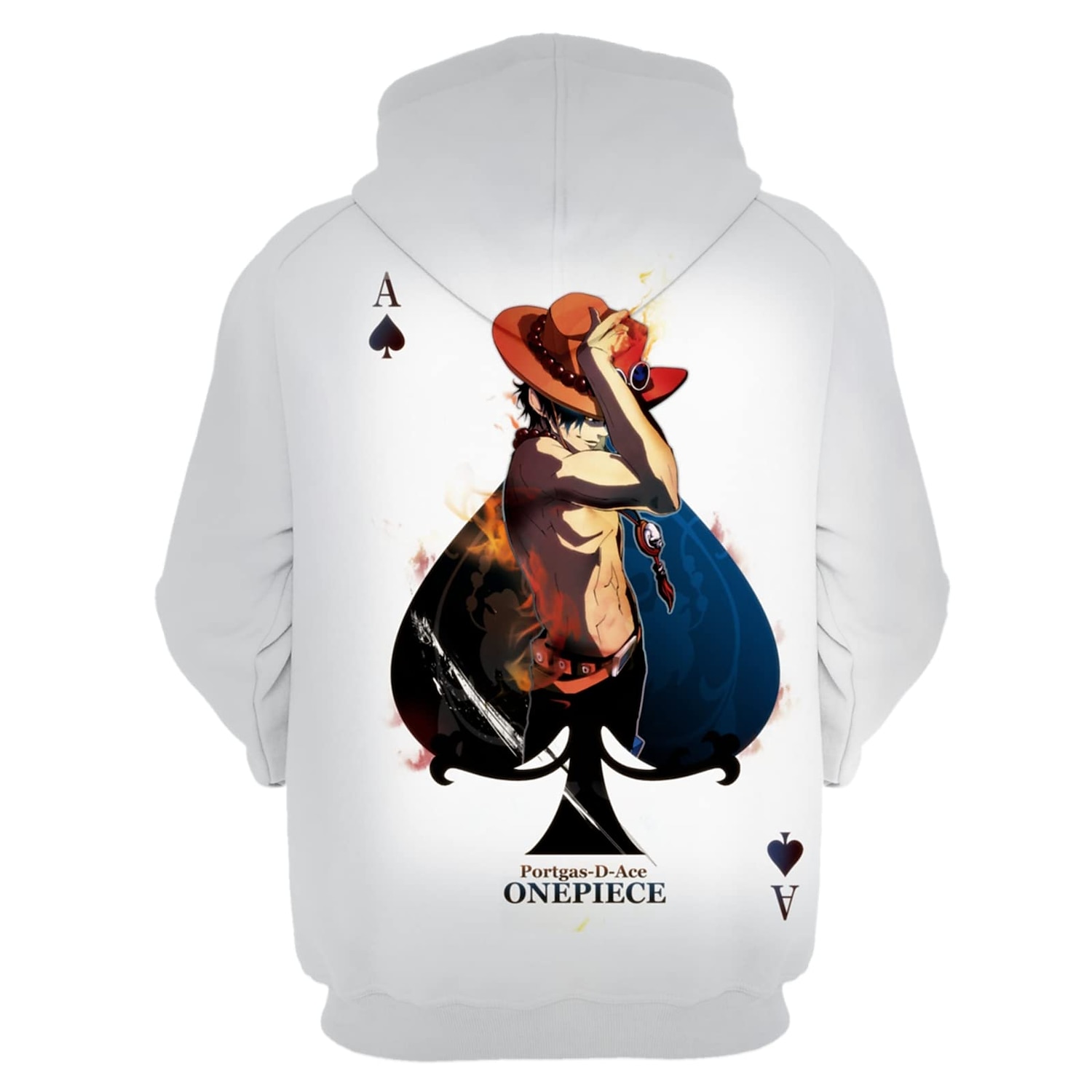 One Piece Film: Rood Portgas D. Ace Trui met capuchon Cartoon Manga Anime 3D Voorvak Grafisch Voor Voor Stel Voor heren Dames Volwassenen 3D afdrukken 2025 - $33.99 –P6