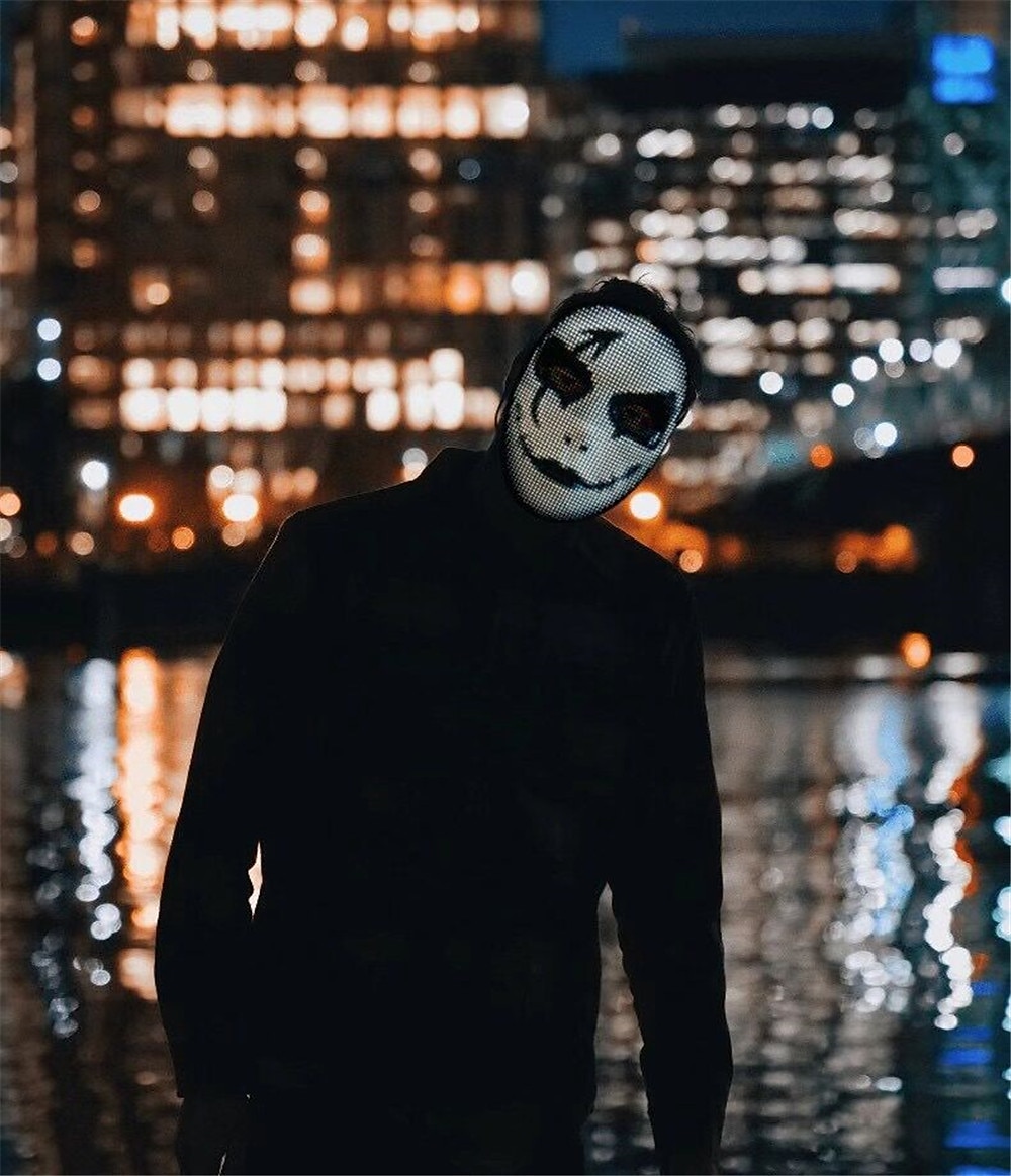 2025年 led mask hd with wifi bluetooth プログラマブル ハロウィン パーティー コスプレ 光るマスク マスカレード 最新  コレクション – $89.99 –P11