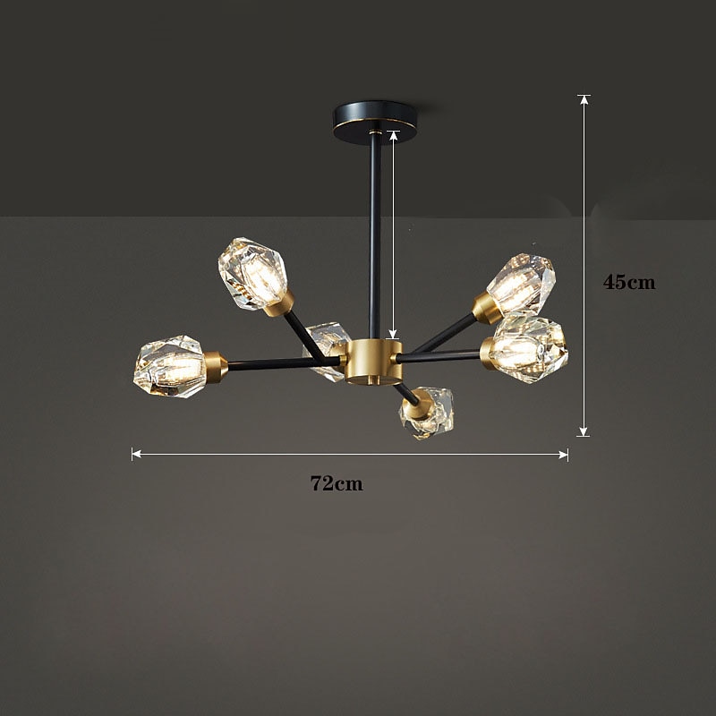 72cm riipus lyhty design kattokruunu kupari messinki moderni 2025 - $412.69 –P2