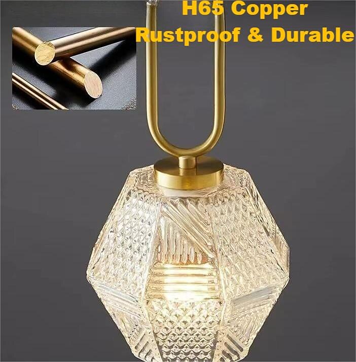 Luzes de parede interior estilo nórdico moderno interior sala de estar quarto luz de parede de cobre 220-240v de 2025 por $205.69 –P2