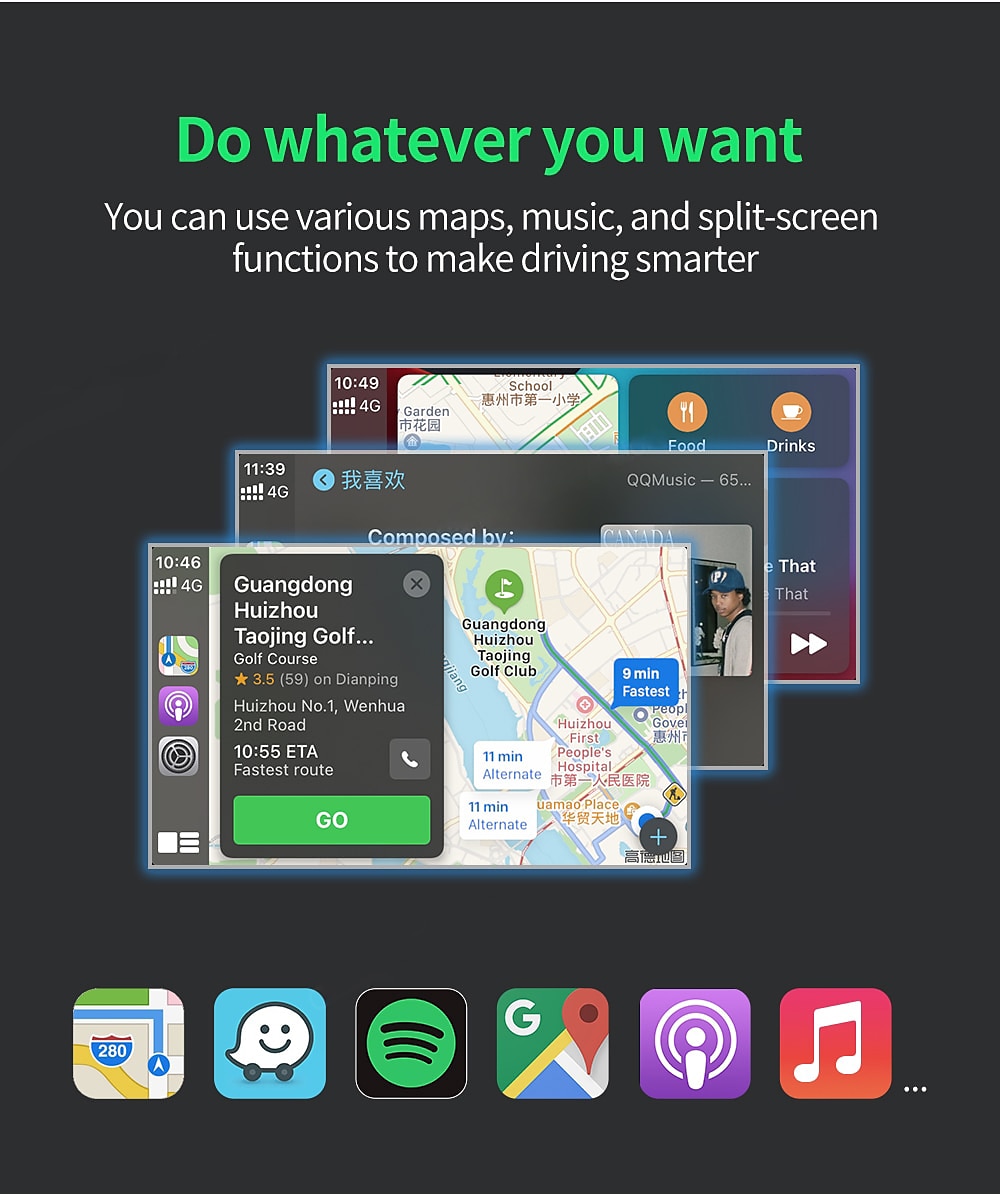 2025年 carlinkit ワイヤレス 有線 carplay ドングル cpc200-ccpa ccpm for apple android auto carplay smart link usb ドングルアダプタ for navigation media player mirrorlink  コレクション – $71.99 –P12