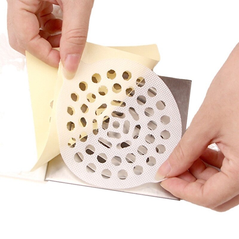 Shower Drain Cover Drain Hair Catcher Stickers Sewer Drains Filter