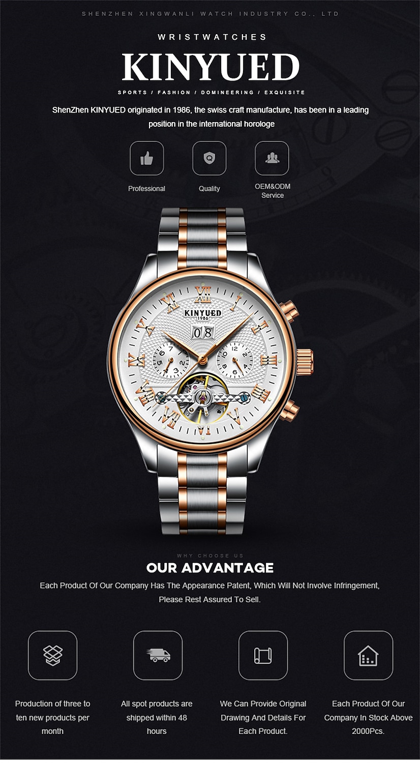 Kinyued watch clearance company