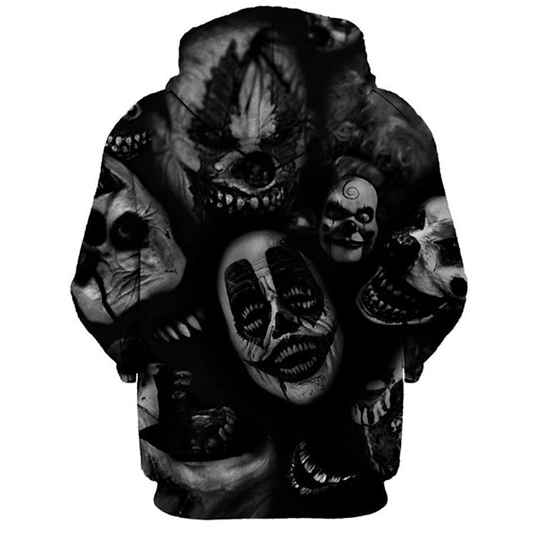 Halloween Scheletro Teschio Fantasma Morte Felpa con cappuccio Cartone animato Manga Manga 3D Tasca frontale Grafica Per Da coppia Per uomo Per donna Per adulto Halloween Carnevale Mascherata Stampa del 2025 a $38.99 –P16