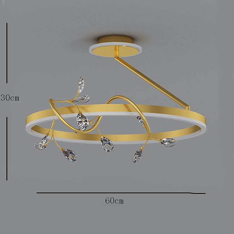 60cm ö design taklampor metallmålade ytskikt moderna 220-240v 2026 - $592.39 –P7