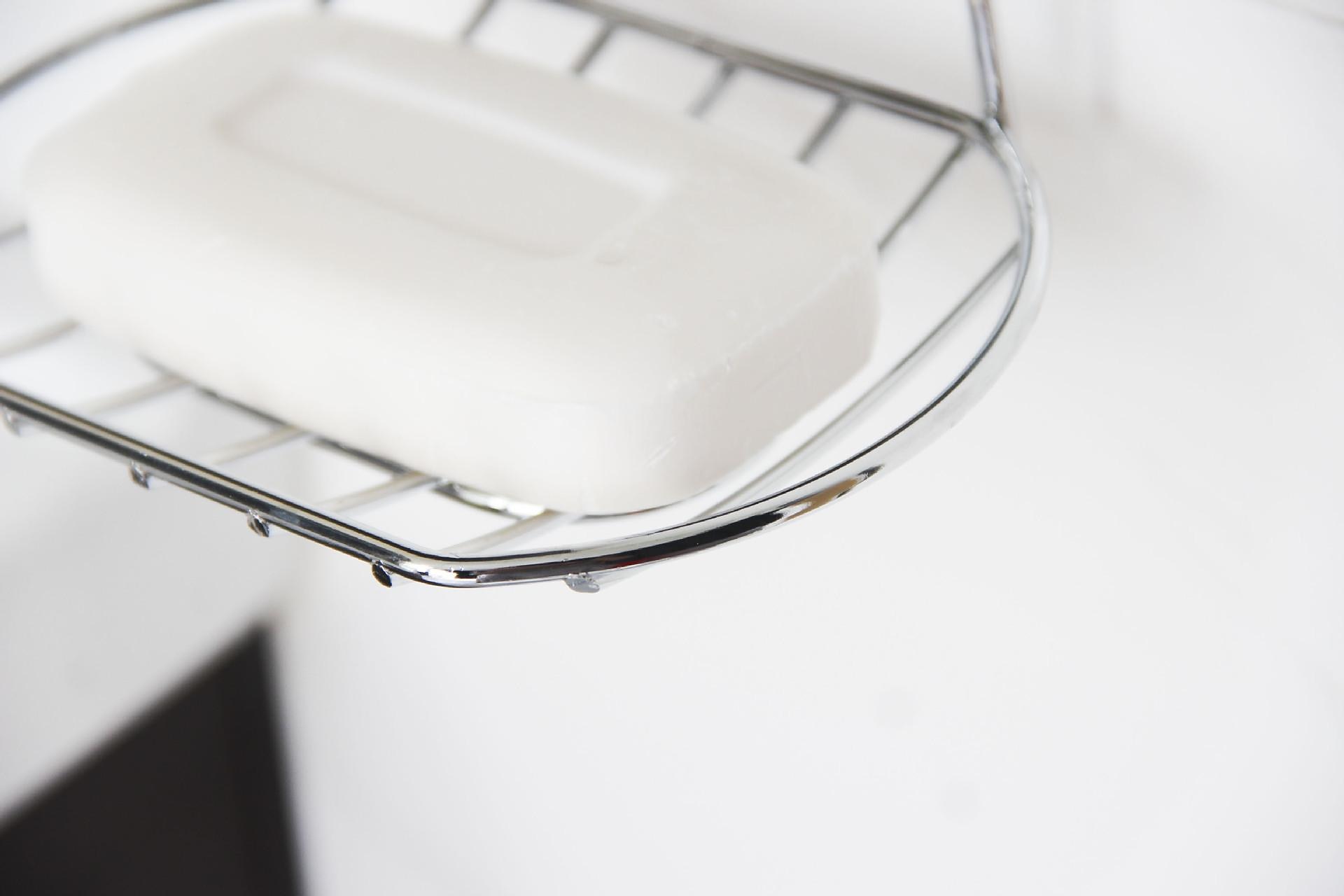 portasapone ventosa in acciaio inox portasapone da bagno scolapiatti foratura gratuita da appendere alla parete portasapone per uso domestico del 2025 a $9.99 –P9