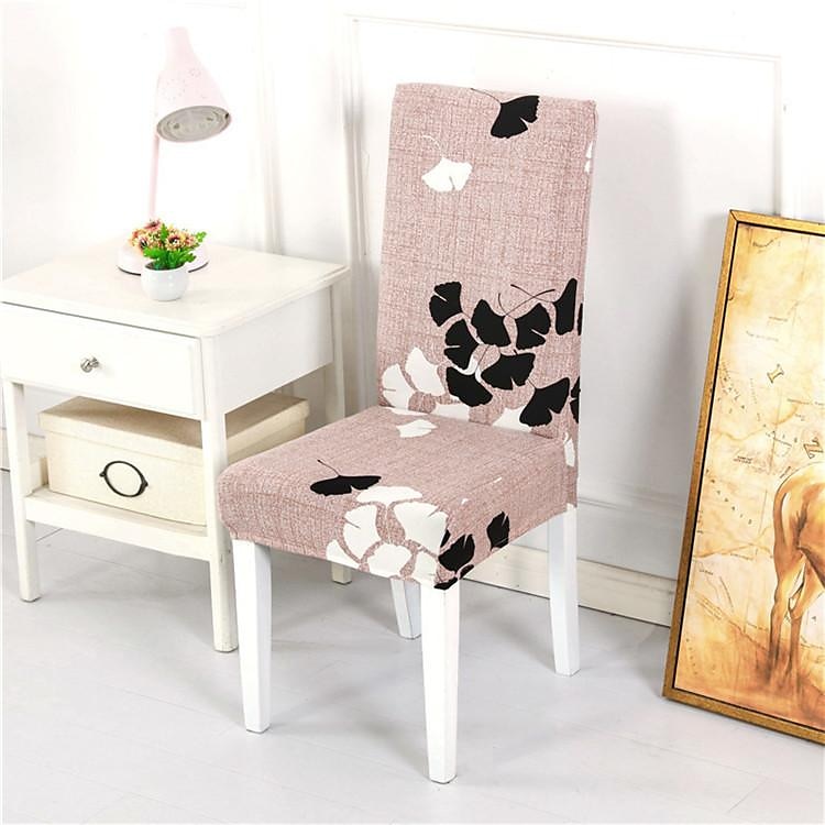 Housse de chaise de salle à manger géométrique 1 pièce, housse de siège extensible, housse de protection de chaise pour salle à manger, mariage, décoration de Noël de 2025 ? $8.99 –P7