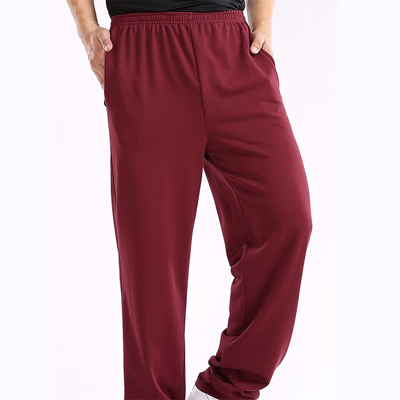 Per uomo Pantaloni da tuta Pantaloni in Pile Pantaloni Pantaloni casual Pantaloni della tuta a gamba dritta Elastico in vita Tinta unica Comodità Morbido Casuale Quotidiano Abbigliamento casual alla del 2026 a $17.49 –P5