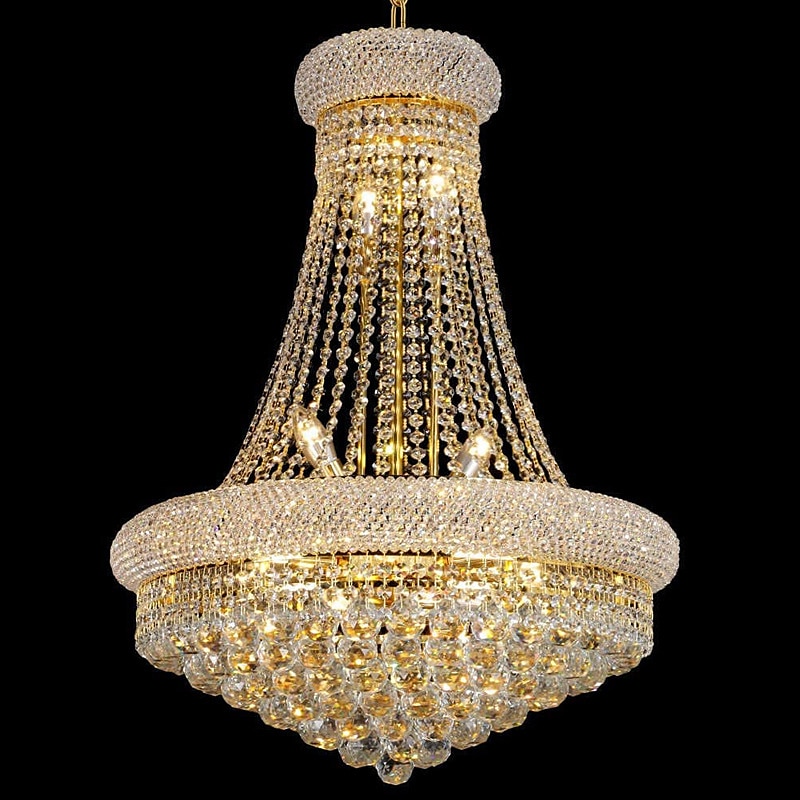 60 cm تصميم فانوس نجفات معدن مطلي الحديث 110-120V 220-240V 2025 - $1083.49 –P3