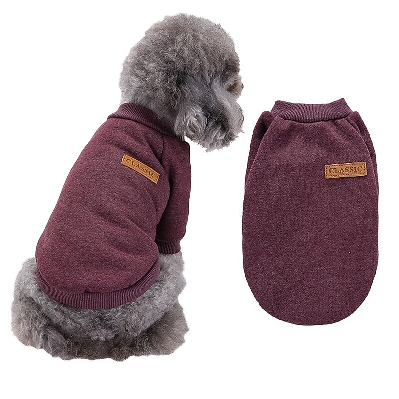 Câini Hanorca Γιλέκο Haine pentru catelus Casul Zilnic stil minimalist Vară Primăvară Îmbrăcăminte pentru câini for Corgi Beagle Buldog Shiba Inu Cocker Spaniol 2026 - $16.99 –P5