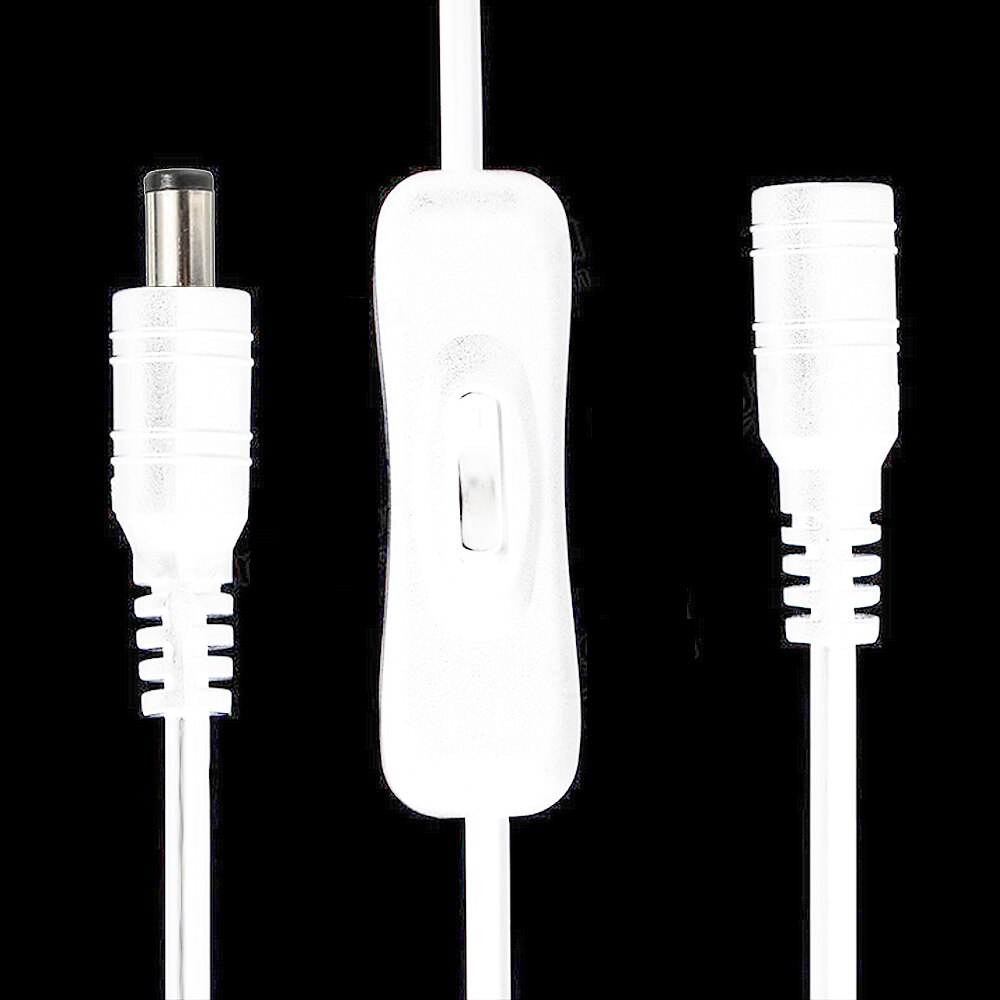 2 pz 30 cm dc 5,5 mm x 2,5 mm maschio a femmina cavo di collegamento interruttore (adatto per telecamera di sicurezza cctv led) del 2025 a $8.49 –P1