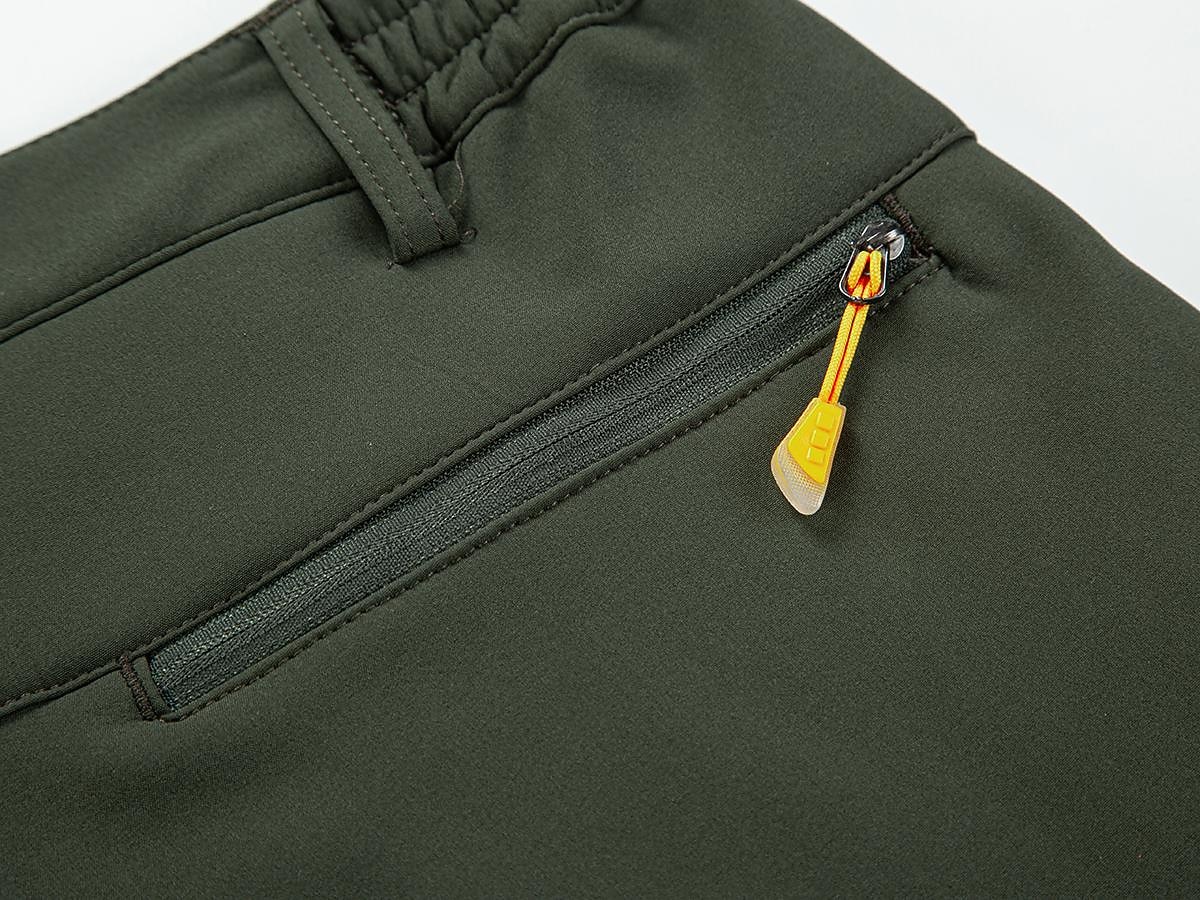 Miesten Vedenpitävät retkeilyhousut Fleecevuoriset housut Softshell-housut Talvi Ulko- Pidä lämpimänä Tuulenkestävä Hengittävä Vedenkestävä Housut Alaosat Joustava vyötärö Vetoketjullinen tasku Apila 2025 - $36.99 –P9
