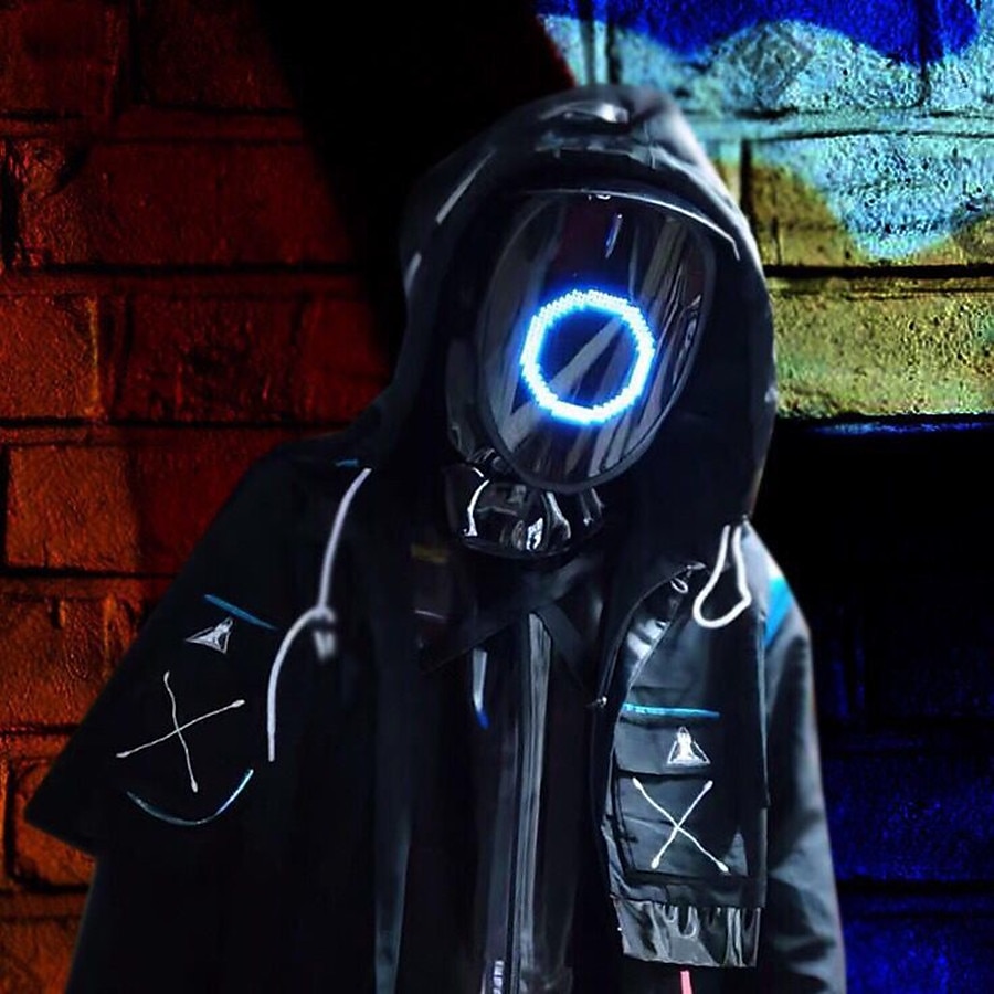 2025年 led mask hd with wifi bluetooth プログラマブル ハロウィン パーティー コスプレ 光るマスク マスカレード 最新  コレクション – $89.99 –P10
