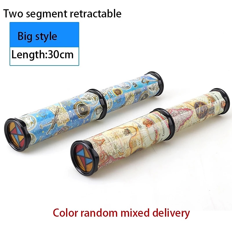 3 pcs New Scalable Rotation Kaleidoscope  Magic Changeful Adjustable Fancy Colored World Toys For Children Autism Kid Puzzle Toy 2025 - $25.99 –P5