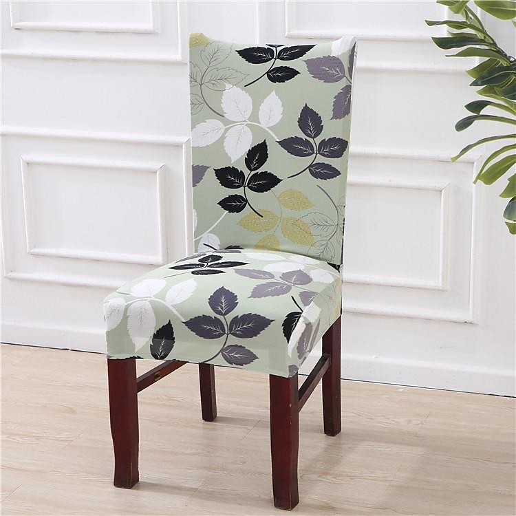 Housse de chaise de salle à manger géométrique 1 pièce, housse de siège extensible, housse de protection de chaise pour salle à manger, mariage, décoration de Noël de 2025 ? $8.99 –P8