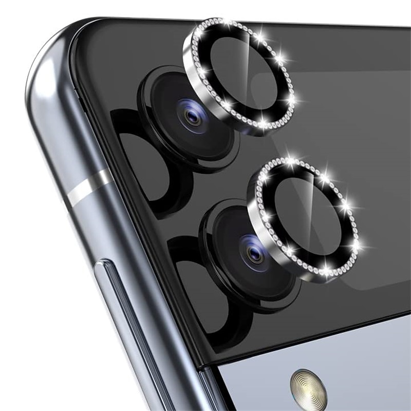 1 zestaw Osłona obiektywu kamery Na Samsung Galaxy Z Flip 7 Z Flip 5 Z Flip 4 Szkło hartowane Stop aluminium Twardość 9H Antyodciskowa Diament Odporne na zadrapania 2025 - $11.99 –P2