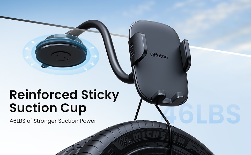 Car Phone Holder Mount [Flexible Gooseneck Long Arm] Phone Mount for Car Holder Dashboard Windshield [Washable Strong Suction Cup] Cell Phone Holder Car Mount for All iPhone Android 2025 - $24.99 –P10