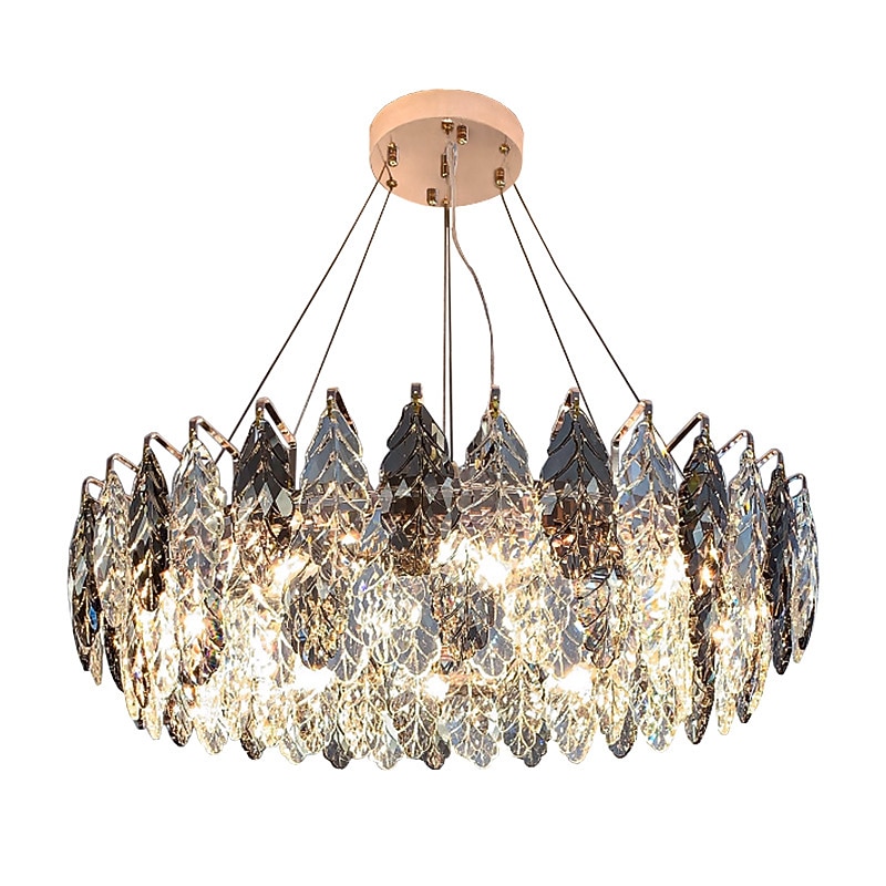 נברשת בעיצוב פנס תליון 60 ס"מ מצופה אלקטרו 2026 - $761.69 –P6