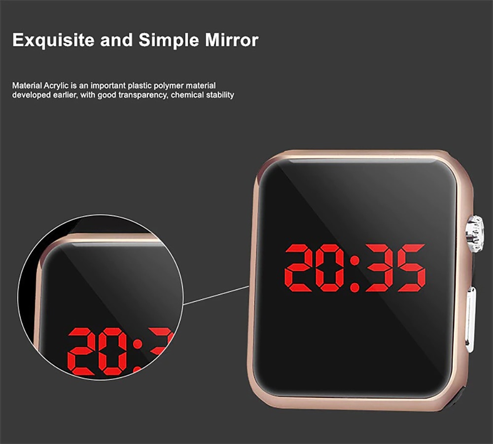 Mother's Day Gift for Women Men Digital Watch Wrist Watch Waterproof Noctilucent Silicone Watch 2026 - $17.99 –P3