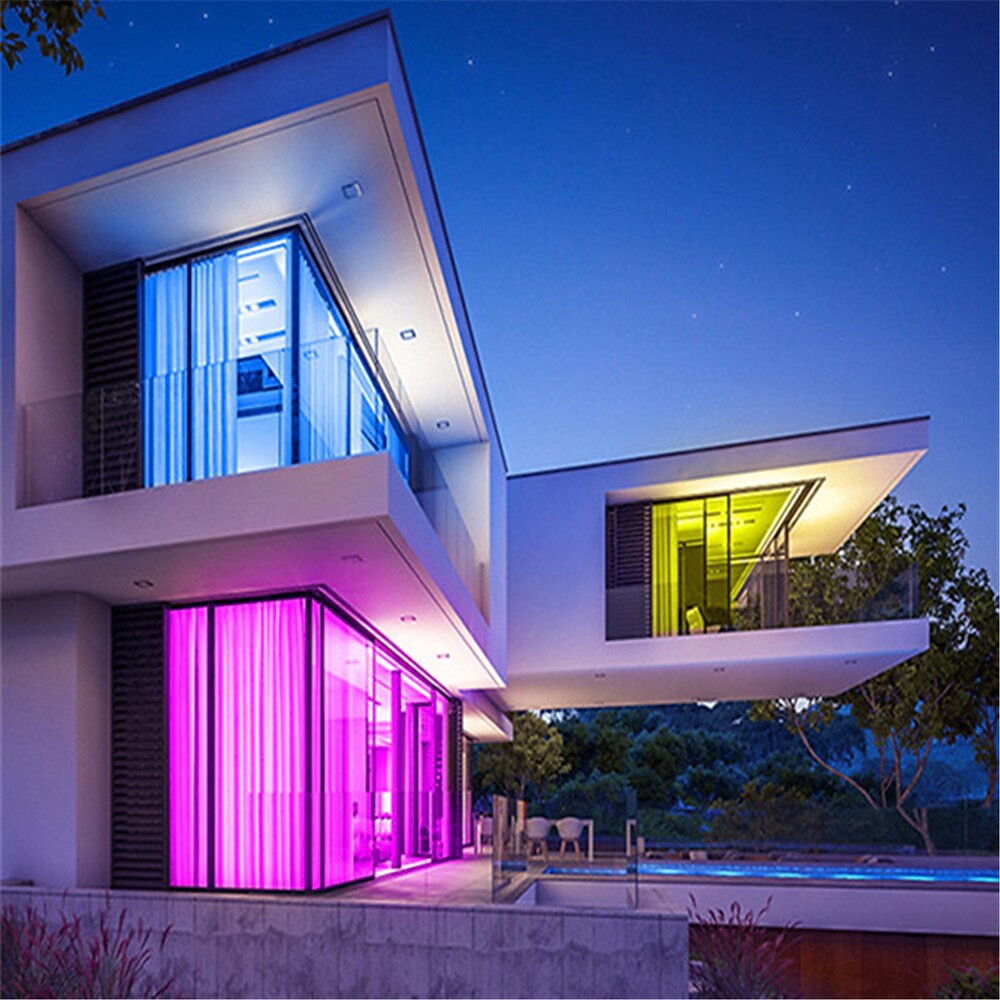 5 m led bandes lumineuses bluetooth app rgb smd 2835 ip20 luces flexible lampe ruban diode dc12v décoration de fête à la maison de 2025 ? $33.99 –P4