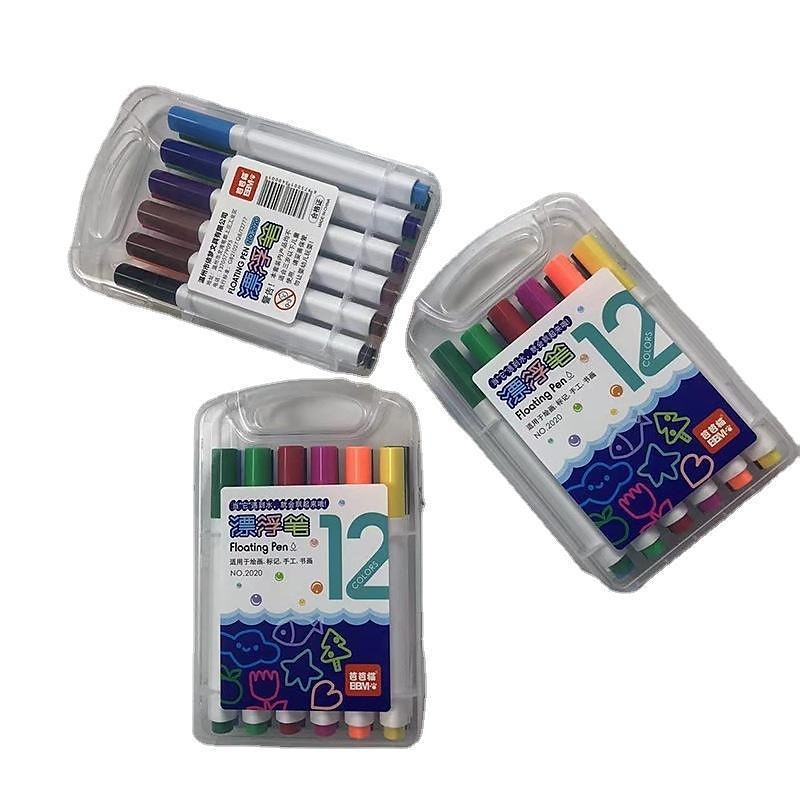Magic Water Painting Pen, 12 Farben Magic Floating Ink Pen Kit Set, Löschen von Whiteboard-Markern, Doodle Water Pens, tolle Idee für Kinder, Jungen, Mädchen, Erwachsene 2026 - $7.99 –P4