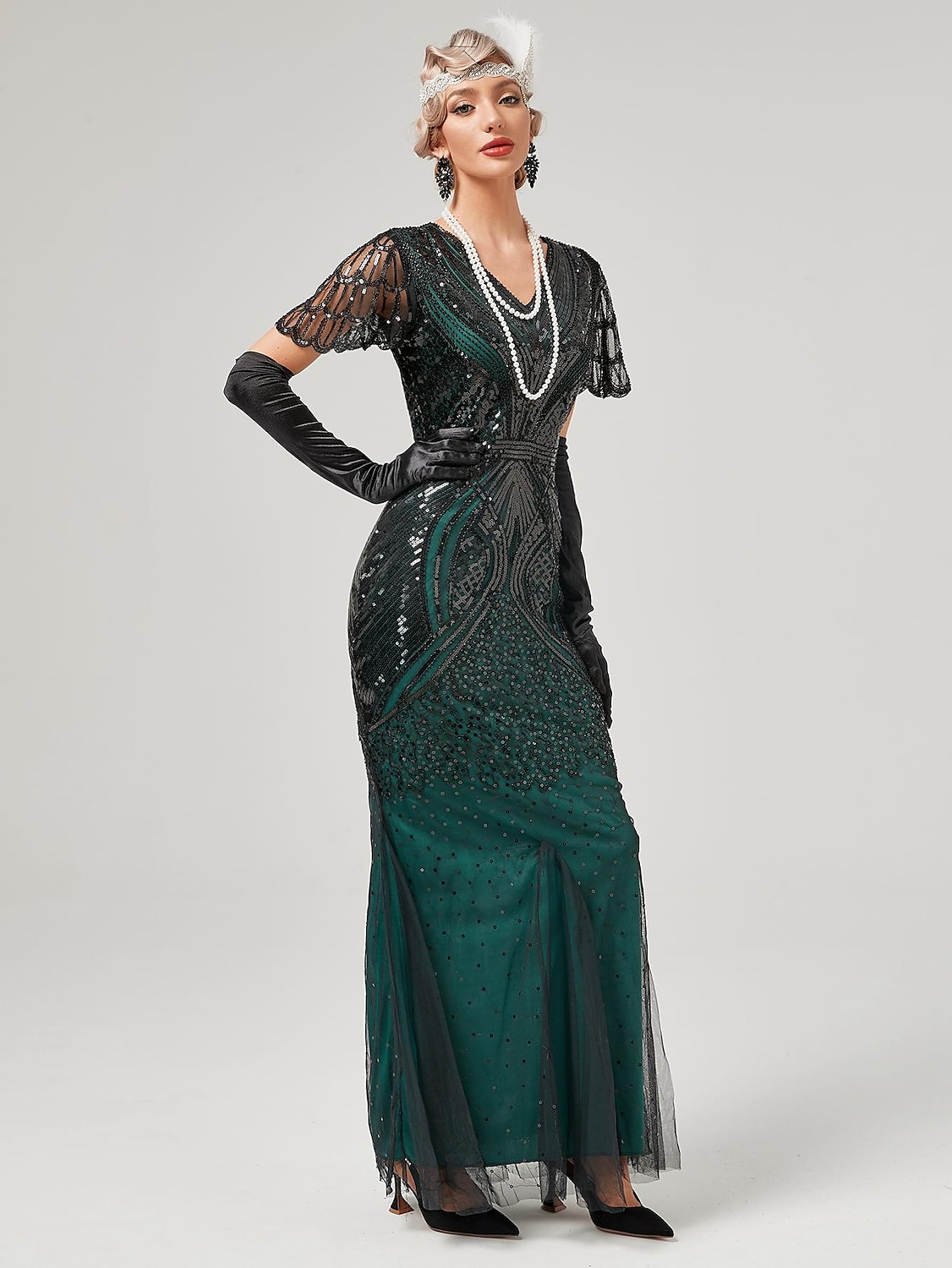 Möly 20s 1920-luku Coctail-asu Mekko Mekot Tanssiaispuku Normaali Suuri Gatsby charleston Häävieras Paljetti Naisten Karnevaali Naamiaiset Häät Häävieras Juhla-iltavaatteet Aikuisten Leninki 2025 - $56.99 –P4