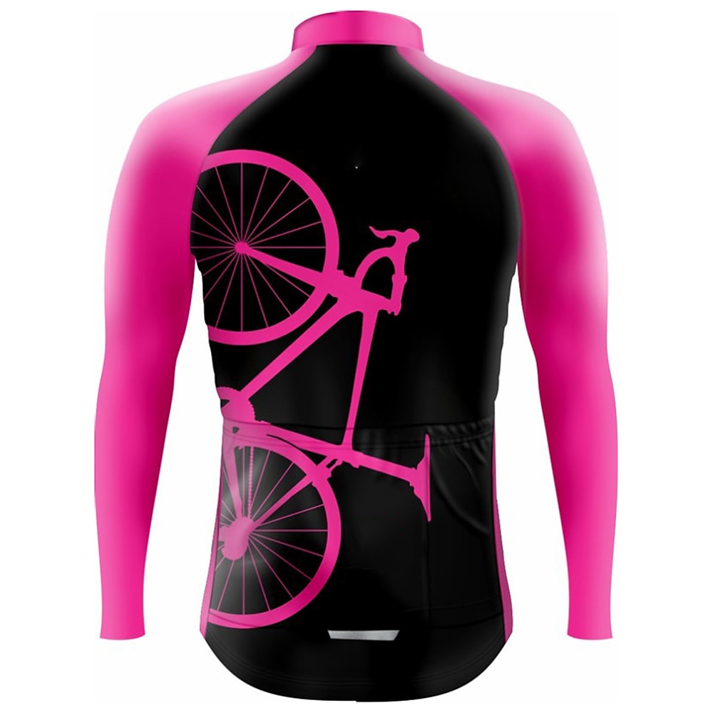 Муж. Велокофты Графика Смешной Длинный рукав Велоспорт Джерси Верхняя часть с 3 задними карманами Горные велосипеды Шоссейные велосипеды 2026 - $34.99 –P9