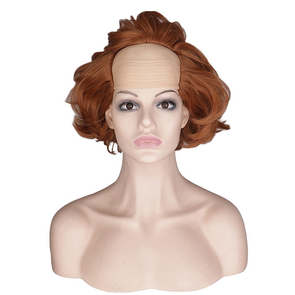 Cosplay Wig For Pennywise Wig Bald Head Clown Fluffy Wavy Wig Halloween Wigs 2025 - $26.99 –P1