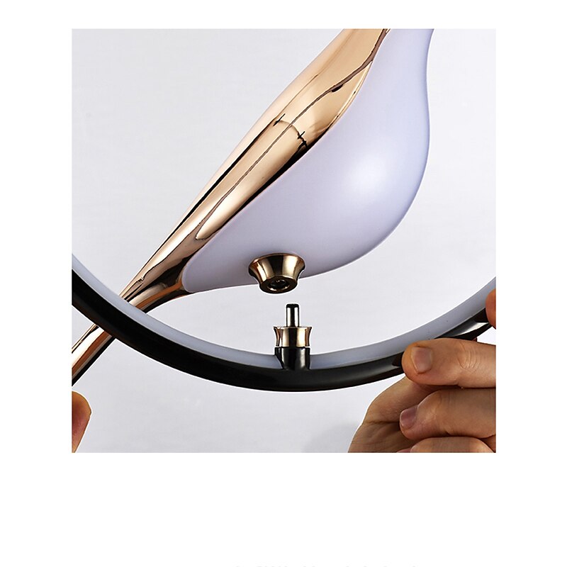 Lámpara colgante diseño simple 17cm aluminio led estilo nordico 85-265v 2025 - $229.99 –P10