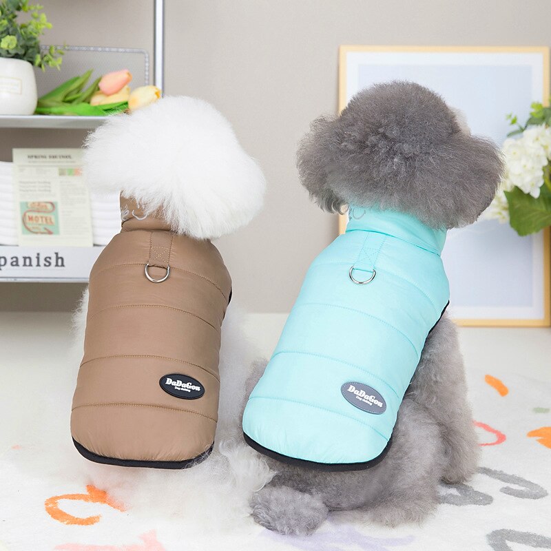 Hunder Katter Frakker Jakke søt stil Søt Vinter Myk Bekvem Hverdag Fritid / hverdag Hundeklær for Husky Labrador malamute golden retriever Dalmatiner 2025 - $16.49 –P8