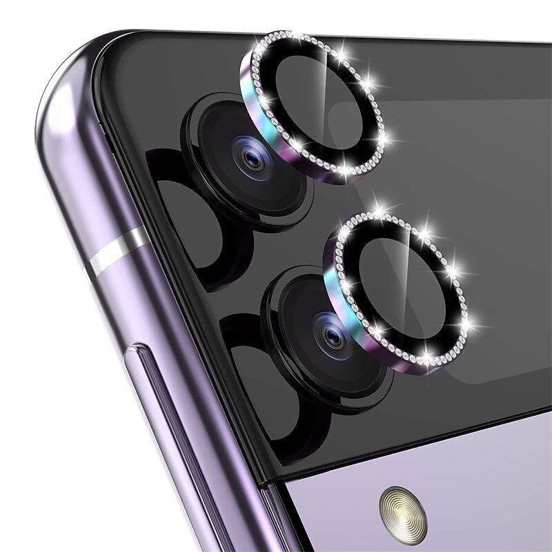 1 zestaw Osłona obiektywu kamery Na Samsung Galaxy Z Flip 7 Z Flip 5 Z Flip 4 Szkło hartowane Stop aluminium Twardość 9H Antyodciskowa Diament Odporne na zadrapania 2025 - $11.99 –P4