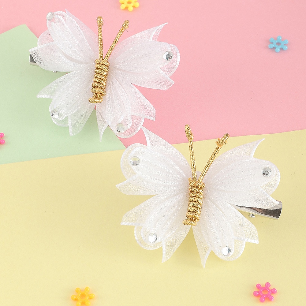 Kinder Mädchen Süß Täglich Farbblock Polyester Haarzubehör Purpur / Rosa / Gelb Einheitsgröße 2025 - $3.49 –P4