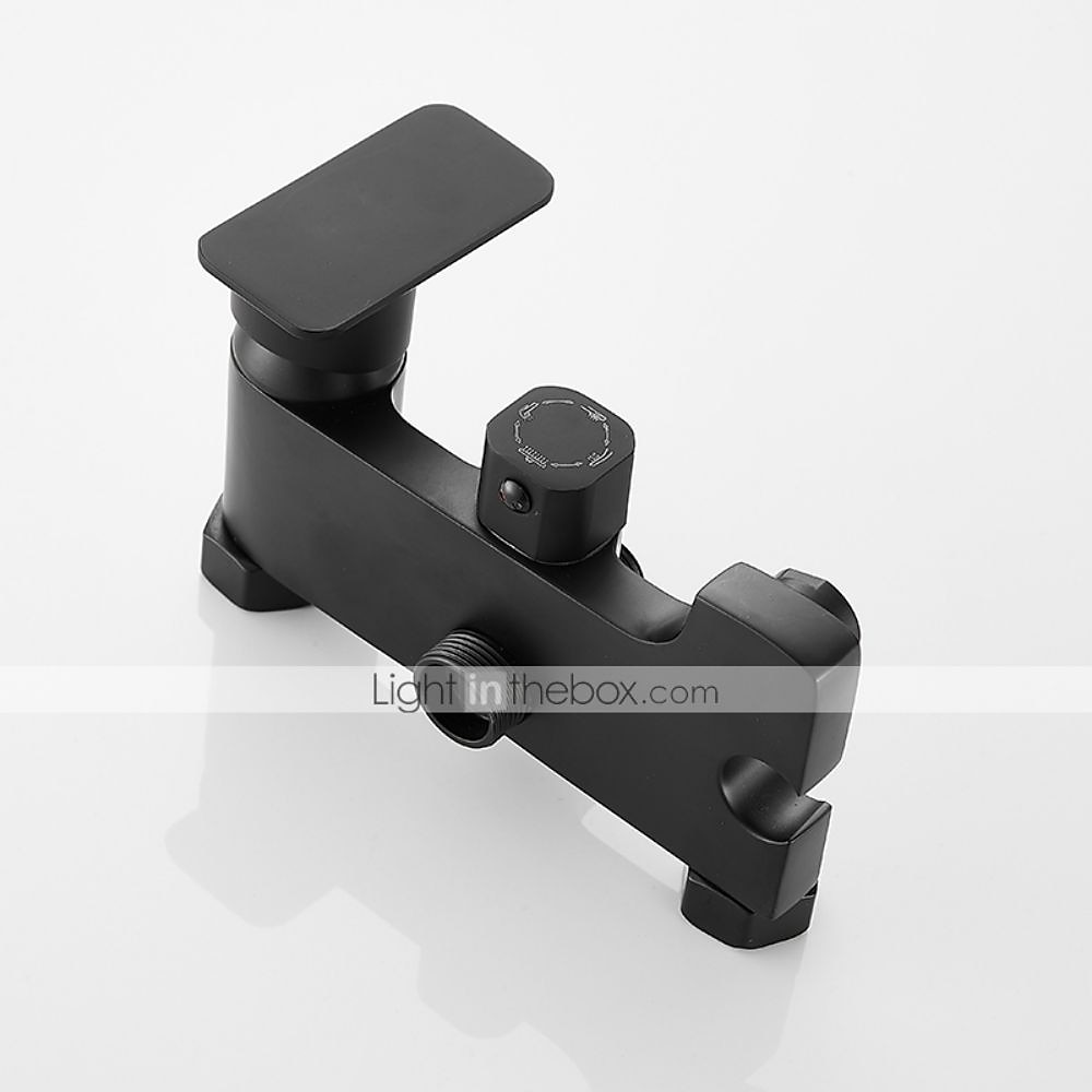 Shower System Faucet Combo Set with 8" Rain Showerhead, Multi-Function Hand Shower, Adjustable Slide Bar and Soap Dish Wall Mounted Ceramic Valve Bath Shower Mixer Taps 2025 - $226.79 –P15