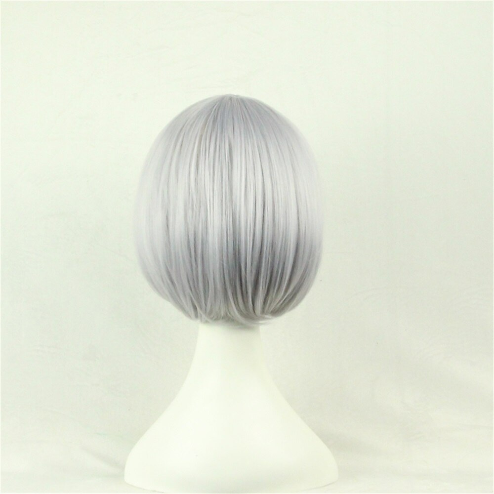 Peruka cosplay Nowa peruka anime Bobo Czerwono-zielono-złota krótka peruka Msn wersja koreańska Naprawa twarzy Bob głowa Peruki na Halloween 2026 - $13.99 –P10