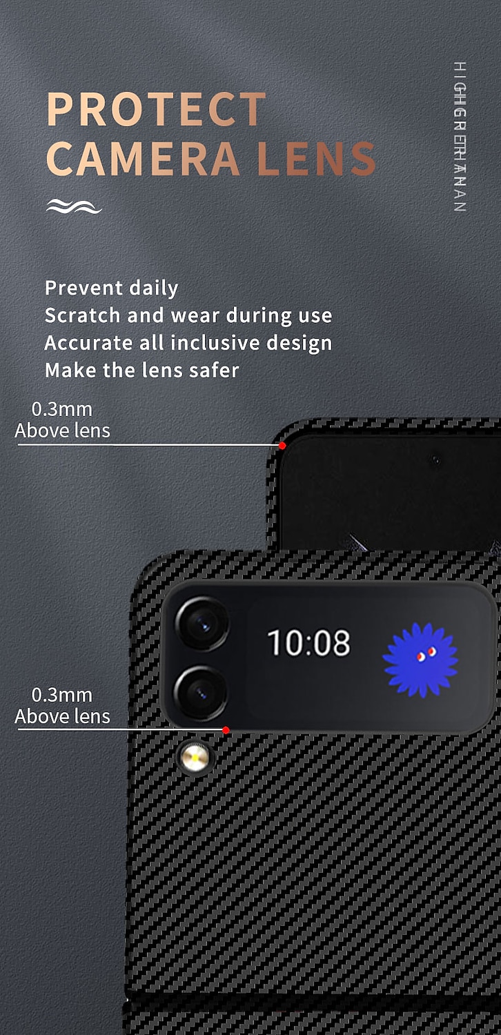 Phone Case For Samsung Galaxy Z Flip 6 Z Flip 5 Z Flip 4 Z Flip 3 With Magsafe Flip Magnetic Full Body Protective Lines / Waves PC 2025 - $25.99 –P6