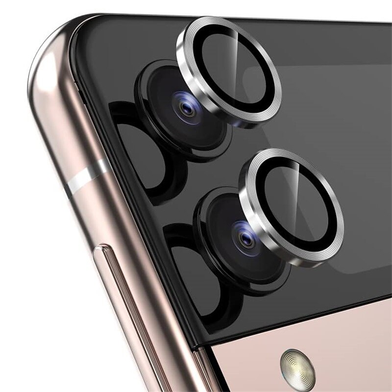 1 zestaw Osłona obiektywu kamery Na Samsung Galaxy Z Flip 7 Z Flip 5 Z Flip 4 Szkło hartowane Stop aluminium Twardość 9H Antyodciskowa Diament Odporne na zadrapania 2025 - $11.99 –P3