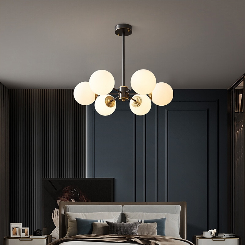 70 cm-es függőlámpás kivitelű csillár réz sárgaréz modern 220-240v 2025 - $326.69 –P1