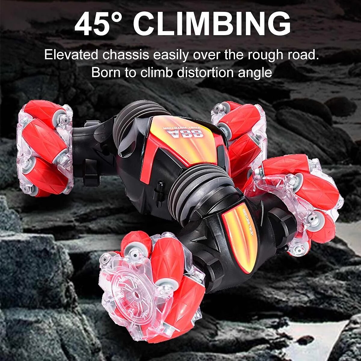 2.4G 4WD Gesture Sensing Car Remote Control Stunt Car 360 All-Round Drift Twisting Off-Road Dancing Vehicle Kids Toys W/ Lights 2025 - $32.99 –P2