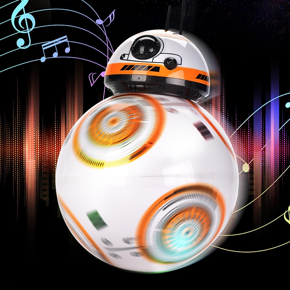 bb-8 כדור rc רובוט bb8 דמות פעולה bb 8 droid רובוט 2.4 גרם שלט רחוק רובוט אינטליגנטי bb8 דגם צעצוע לילד מתנה 2025 - $98.99 –P2