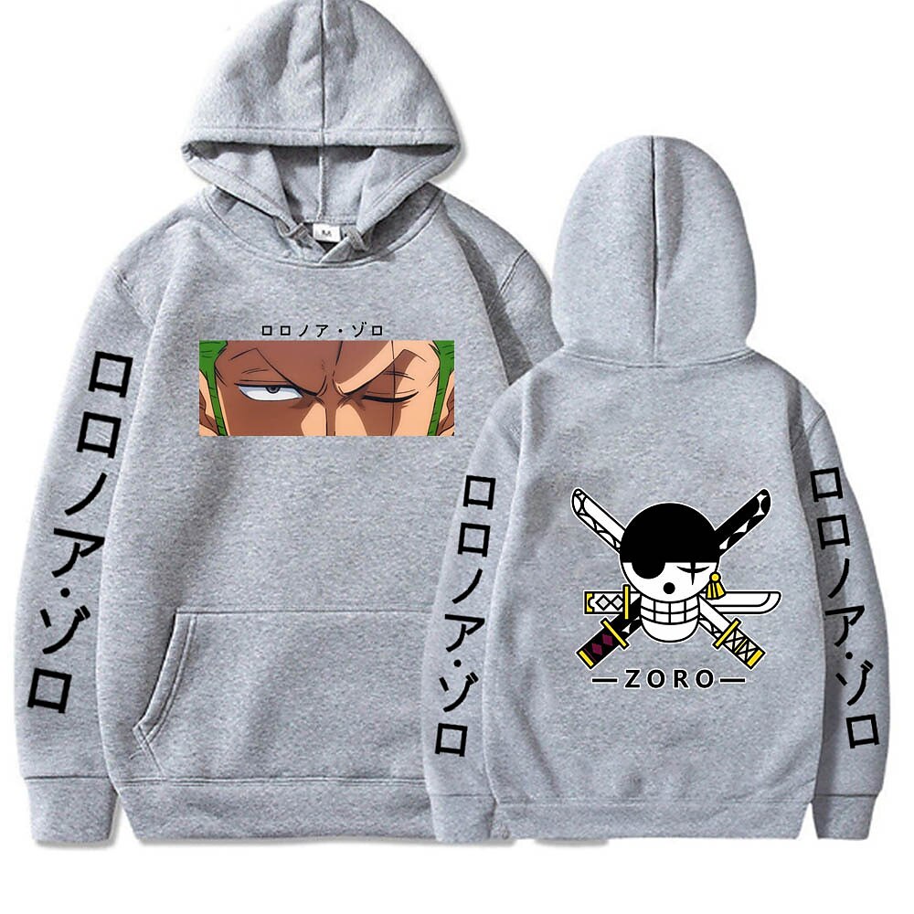 set con roronoa zoro felpa oversize con cappuccio e bracciale in pu calzini 3 pezzi abiti one piece scimmia d. stampe grafiche anime rufy che stampano stile harajuku per uomo, donna, adulto, unisex, del 2025 a $39.99 –P8