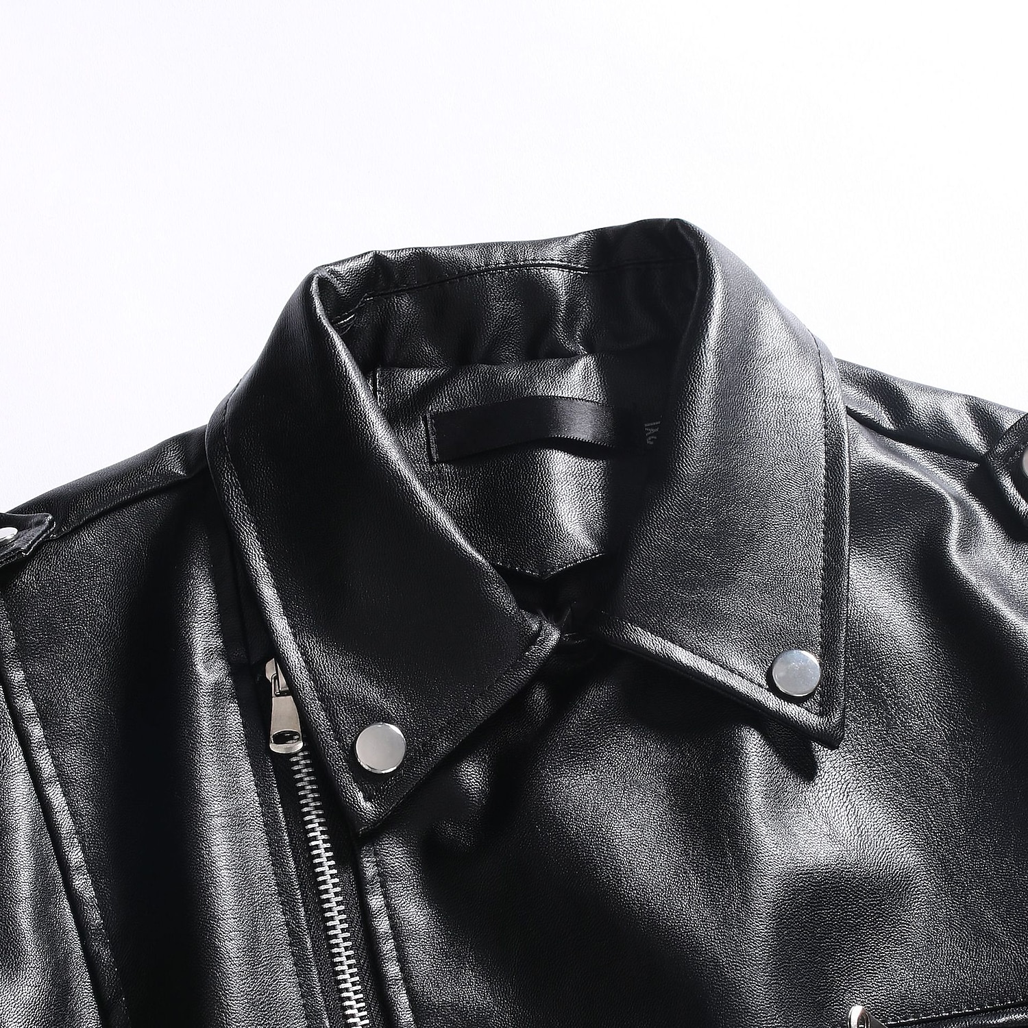 Per uomo Gilet in pelle Sportivo Moto Casual quotidiano Di moda Autunno Bordo in pelliccia sintetica Ecopelle Tenere al caldo Anti-pioggia Leggero Colore puro Cerniera Bavero Morbido Nero Gilet del 2025 a $49.99 –P5