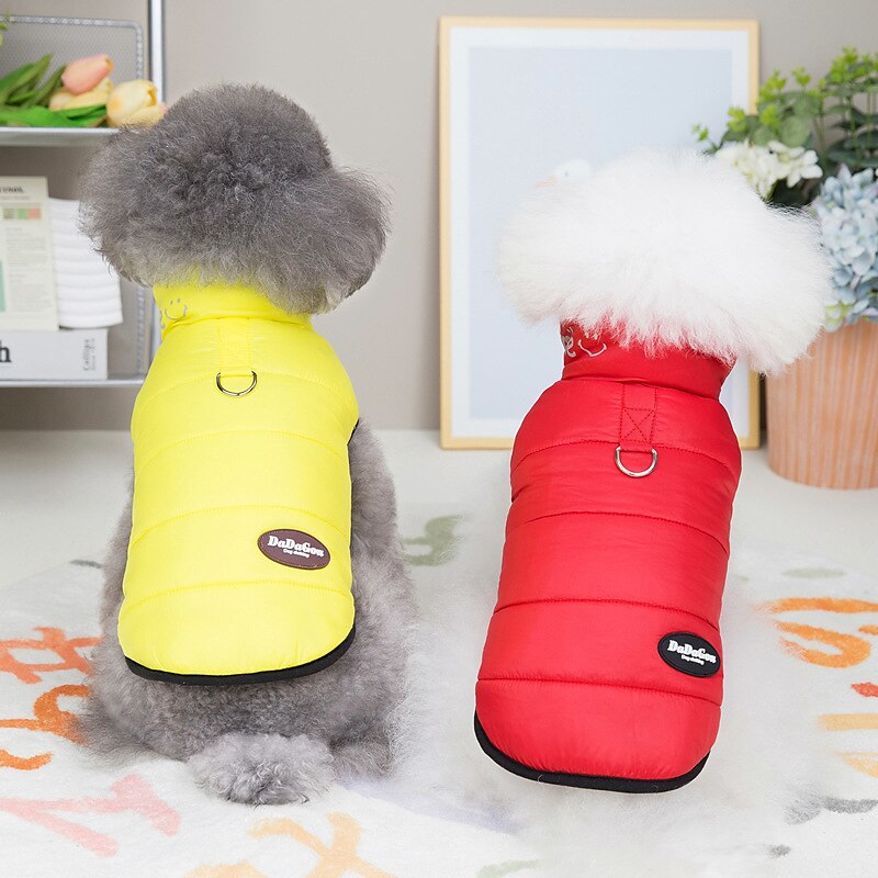 Hunder Katter Frakker Jakke søt stil Søt Vinter Myk Bekvem Hverdag Fritid / hverdag Hundeklær for Husky Labrador malamute golden retriever Dalmatiner 2025 - $16.49 –P3