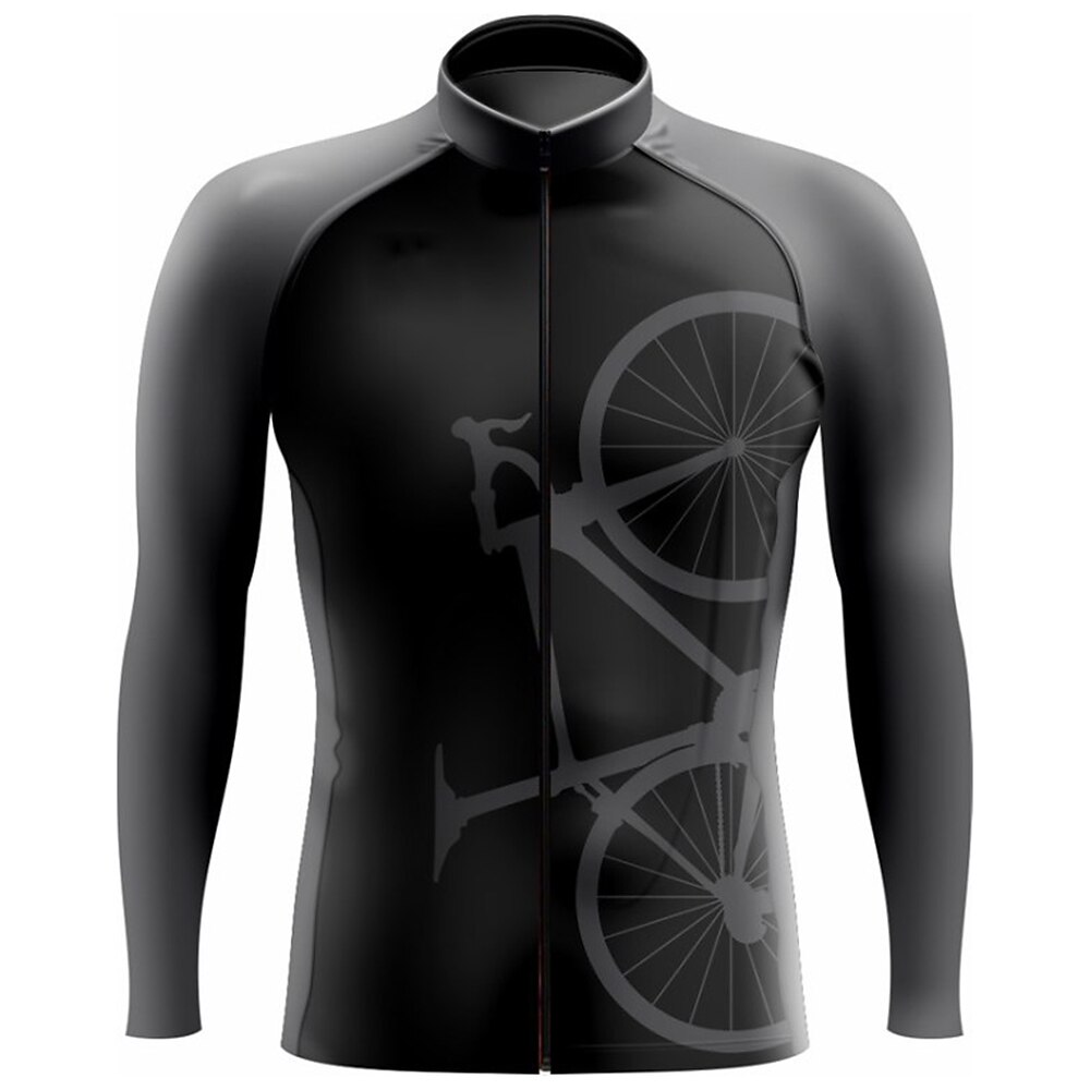 Муж. Велокофты Графика Смешной Длинный рукав Велоспорт Джерси Верхняя часть с 3 задними карманами Горные велосипеды Шоссейные велосипеды 2026 - $34.99 –P10