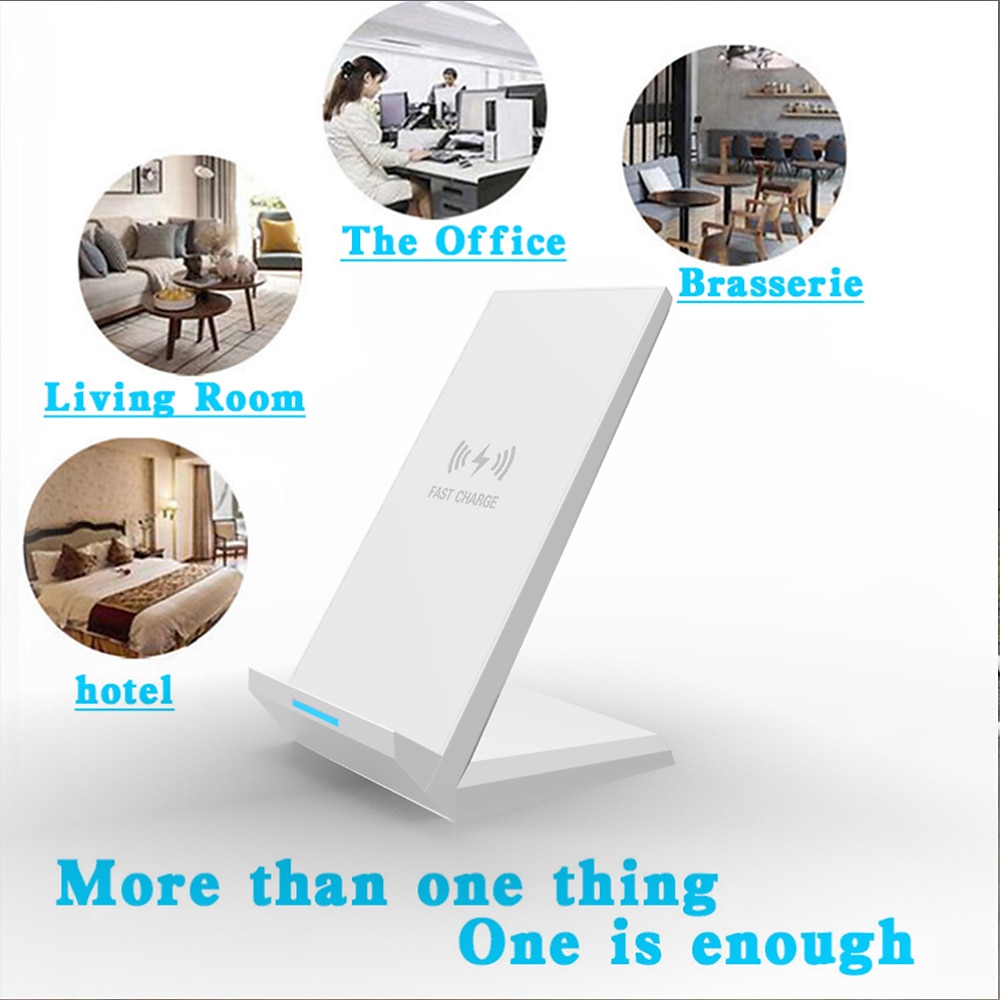 15W Fast Wireless Charger Qi Certified Wireless Charging Stand Compatible with iPhone 13/12/SE 2020/11/XS Max/XR/X Samsung Galaxy S22 S21 S20 S10 Note 20 and Qi Supported Phones 2025 - $21.99 –P12