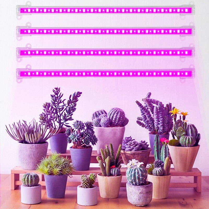 led élèvent la lumière spectre complet 50cm rouge / bleu plantes lampe dc5v phyto lampe 72leds / 144leds / 216leds / 288leds rotation lumière flexible intérieur de 2025 ? $22.99 –P1