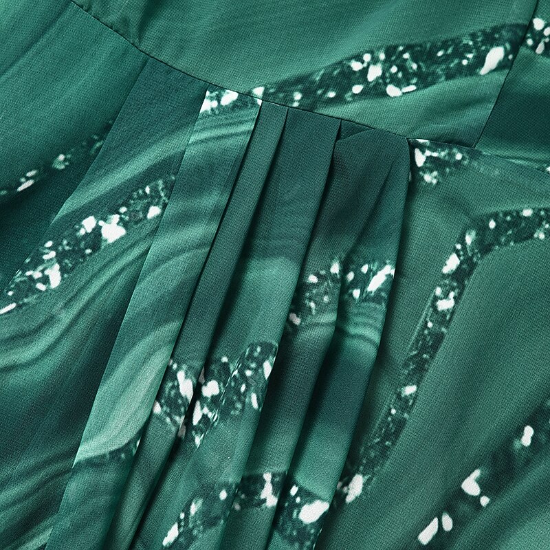 robe de soirée semi formelle pour femme robe swing robe longueur genou vert bleu gris manches courtes bloc de couleur imprimé printemps été col en v élégant lâche 2023 s m l xl xxl 3xl de 2025 ? $44.99 -P4